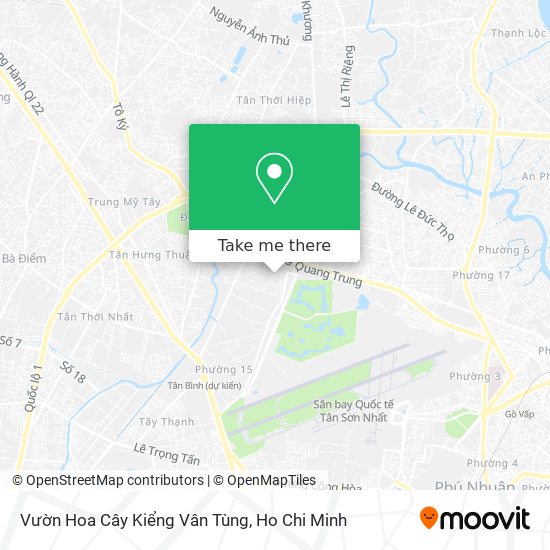 Vườn Hoa Cây Kiểng Vân Tùng map