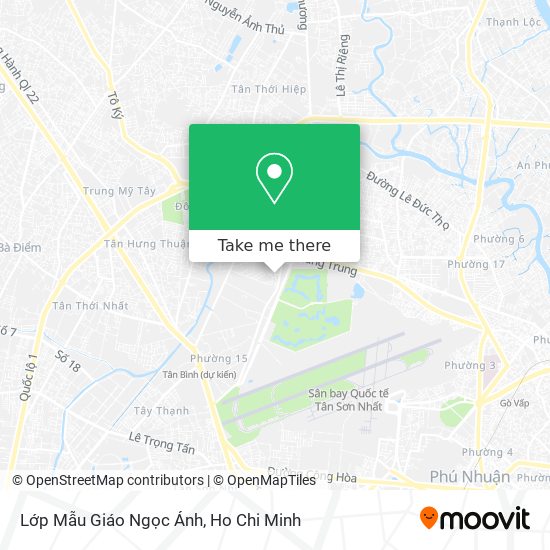 Lớp Mẫu Giáo Ngọc Ánh map