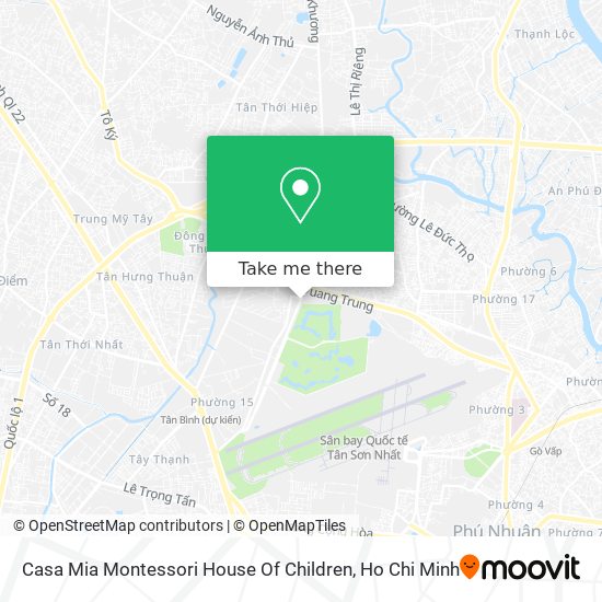 Casa Mia Montessori House Of Children map