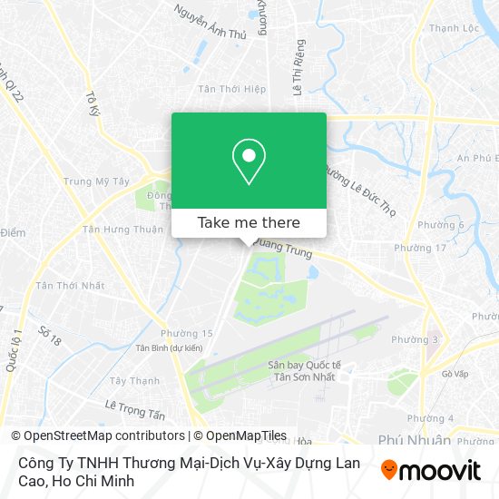 Công Ty TNHH Thương Mại-Dịch Vụ-Xây Dựng Lan Cao map