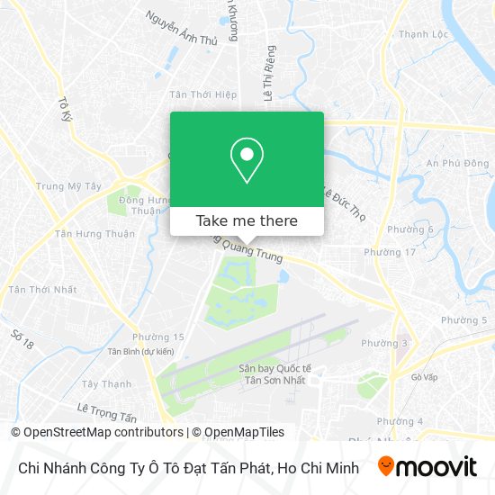 Chi Nhánh Công Ty Ô Tô Đạt Tấn Phát map