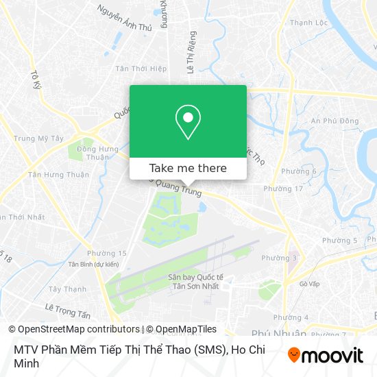 MTV Phần Mềm Tiếp Thị Thể Thao (SMS) map