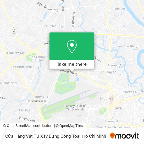 Cửa Hàng Vật Tư Xây Dựng Công Toại map