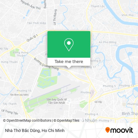 Nhà Thờ Bắc Dũng map