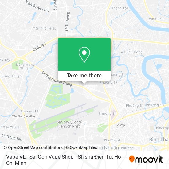 Vape VL - Sài Gòn Vape Shop - Shisha Điện Tử map