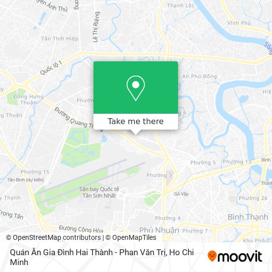 Quán Ăn Gia Đình Hai Thành - Phan Văn Trị map