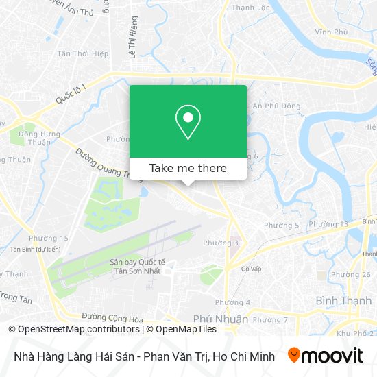 Nhà Hàng Làng Hải Sản - Phan Văn Trị map