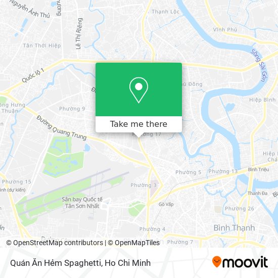 Quán Ăn Hẻm Spaghetti map