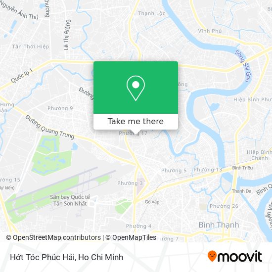 Hớt Tóc Phúc Hải map