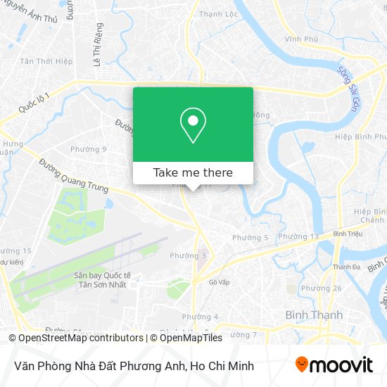 Văn Phòng Nhà Đất Phương Anh map