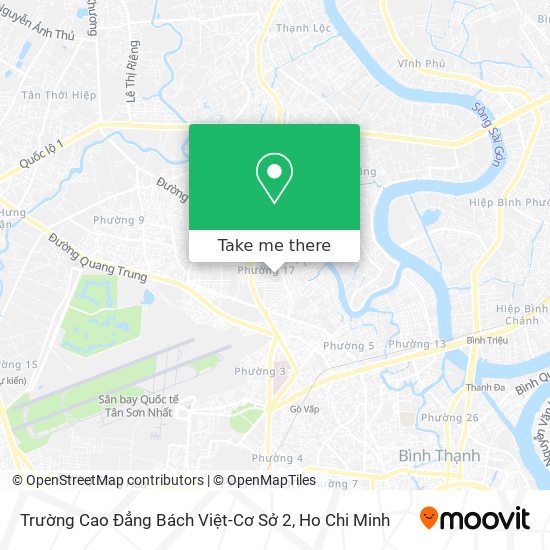 Trường Cao Đẳng Bách Việt-Cơ Sở 2 map