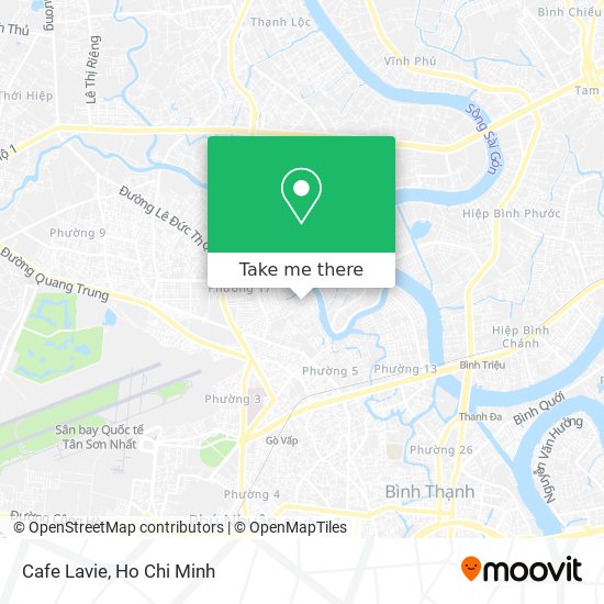 Cafe Lavie map