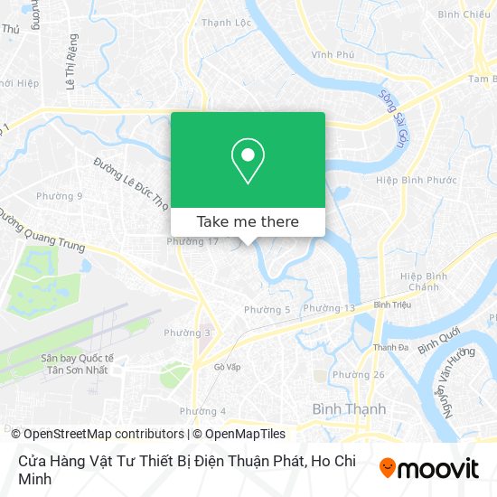 Cửa Hàng Vật Tư Thiết Bị Điện Thuận Phát map