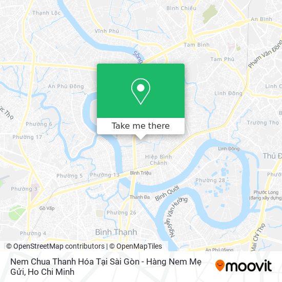 Nem Chua Thanh Hóa Tại Sài Gòn - Hàng Nem Mẹ Gửi map