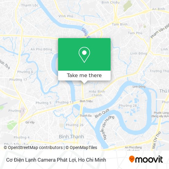 Cơ Điện Lạnh Camera Phát Lợi map