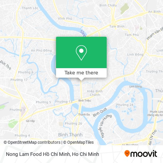 Nong Lam Food Hồ Chí Minh map