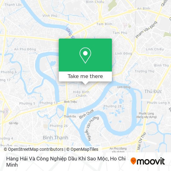 Hàng Hải Và Công Nghiệp Dầu Khí Sao Mộc map