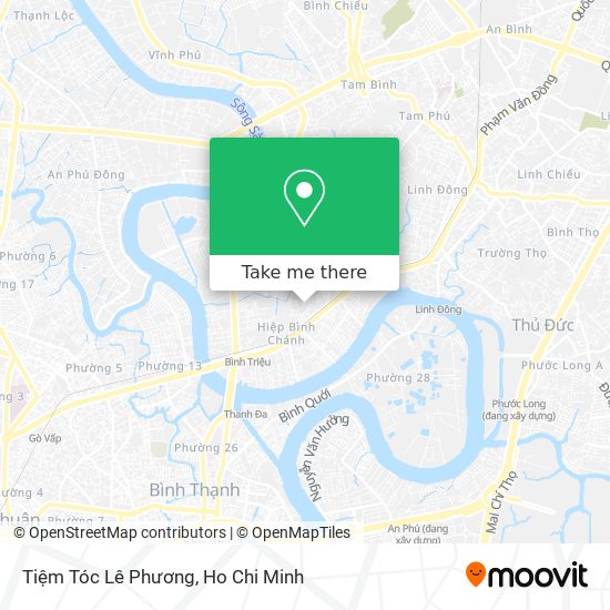 Tiệm Tóc Lê Phương map