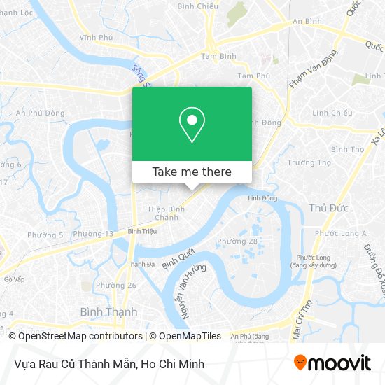 Vựa Rau Củ Thành Mẫn map