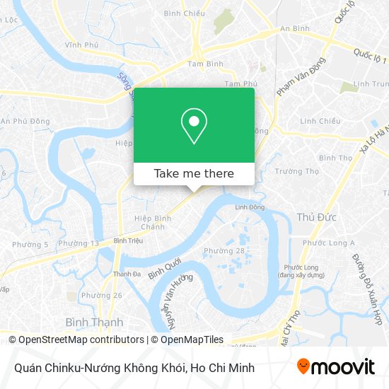 Quán Chinku-Nướng Không Khói map