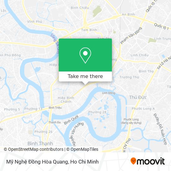 Mỹ Nghệ Đồng Hòa Quang map