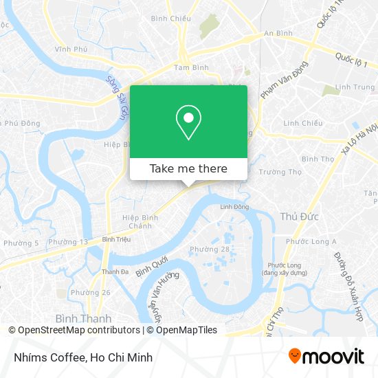 Nhíms Coffee map