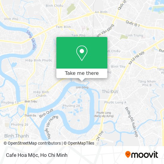 Cafe Hoa Mộc map