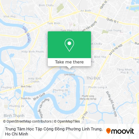 Trung Tâm Học Tập Cộng Đồng Phường Linh Trung map