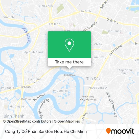 Công Ty Cổ Phần Sài Gòn Hoa map