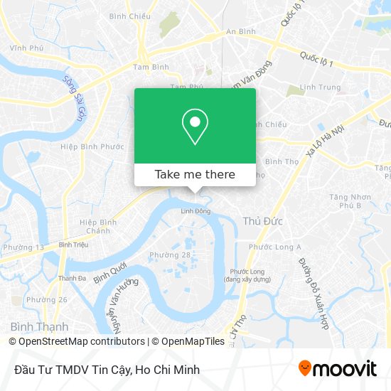 Đầu Tư TMDV Tin Cậy map