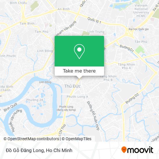 Đồ Gỗ Đăng Long map