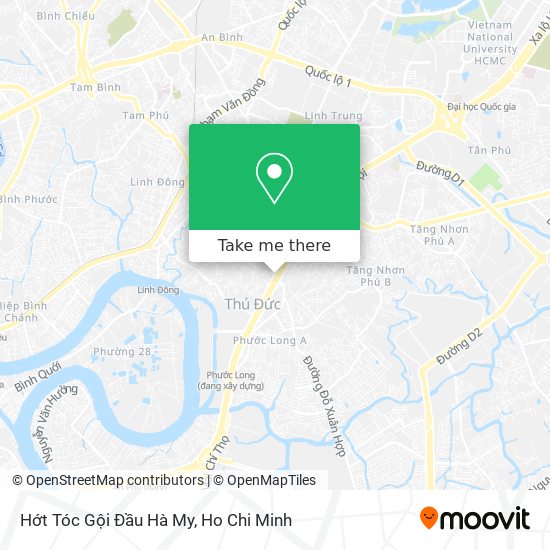 Hớt Tóc Gội Đầu Hà My map