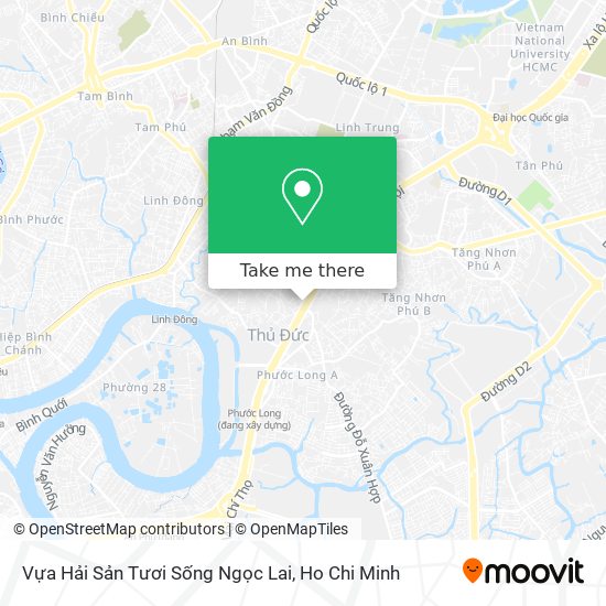 Vựa Hải Sản Tươi Sống Ngọc Lai map