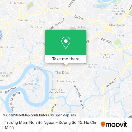 Trường Mầm Non Bé Ngoan - Đường Số 45 map