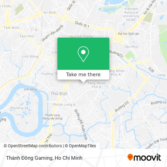 Thành Đông Gaming map