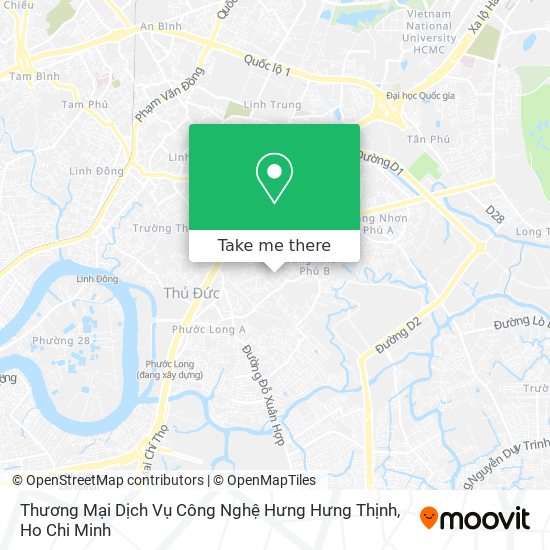 Thương Mại Dịch Vụ Công Nghệ Hưng Hưng Thịnh map