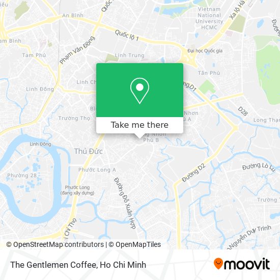 The Gentlemen Coffee map