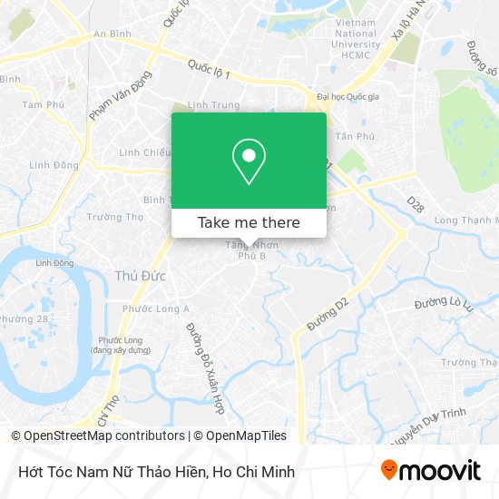 Hớt Tóc Nam Nữ Thảo Hiền map