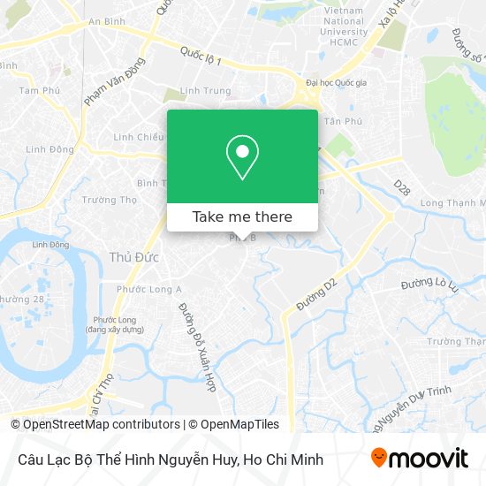 Câu Lạc Bộ Thể Hình Nguyễn Huy map