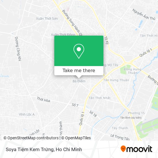 Soya Tiệm Kem Trứng map