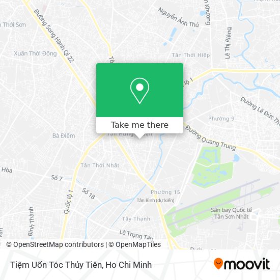 Tiệm Uốn Tóc Thủy Tiên map