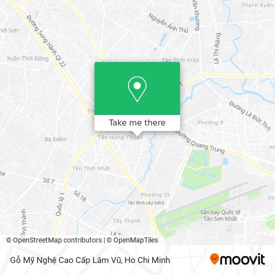 Gỗ Mỹ Nghệ Cao Cấp Lâm Vũ map