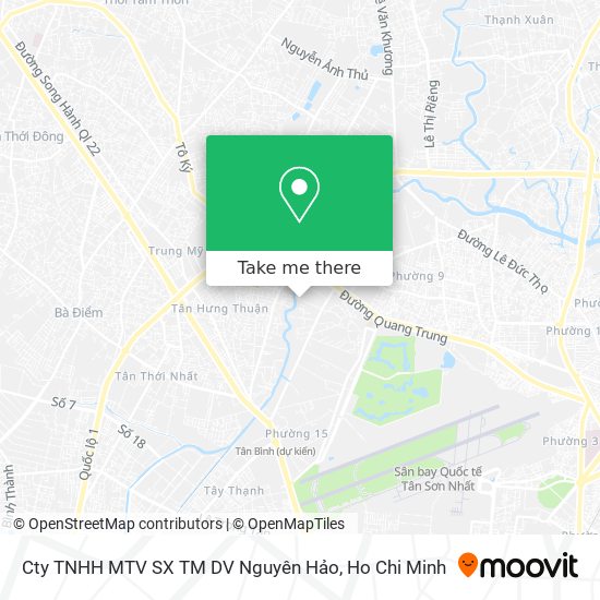 Cty TNHH MTV SX TM DV Nguyên Hảo map