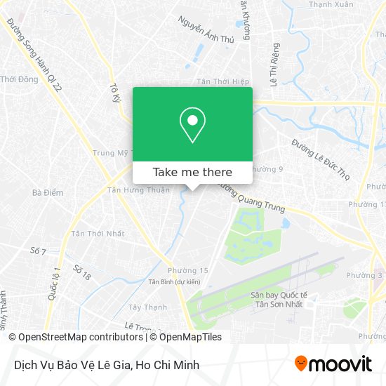 Dịch Vụ Bảo Vệ Lê Gia map