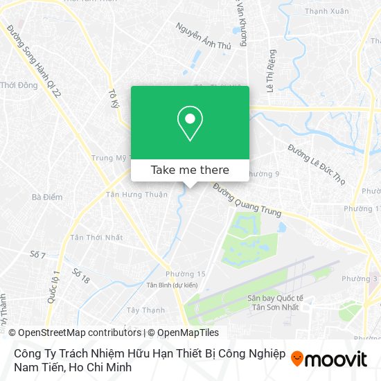 Công Ty Trách Nhiệm Hữu Hạn Thiết Bị Công Nghiệp Nam Tiến map