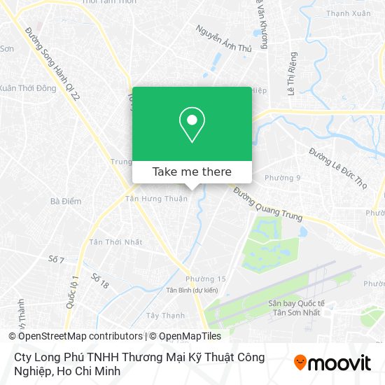 Cty Long Phú TNHH Thương Mại Kỹ Thuật Công Nghiệp map