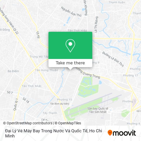 Đại Lý Vé Máy Bay Trong Nước Và Quốc Tế map