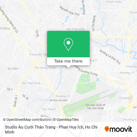 Studio Áo Cưới Thảo Trang - Phan Huy Ích map