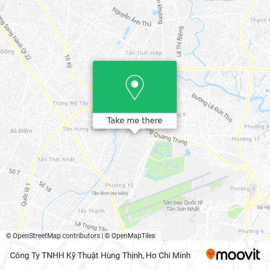 Công Ty TNHH Kỹ Thuật Hùng Thịnh map