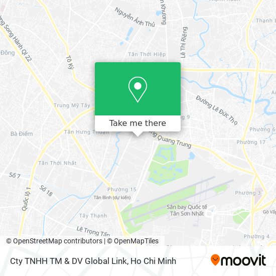 Cty TNHH TM & DV Global Link map